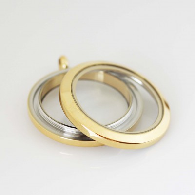 Yellow Gold Screw Top Locket